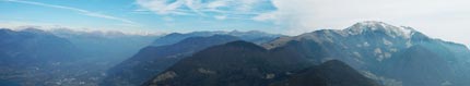 Panoramiche di montagna Corna Trentapassi