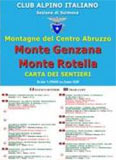 Carta Monte Genzana e Monte Rotella