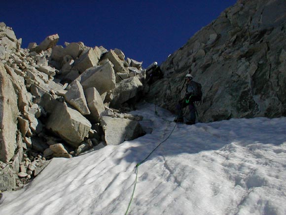 Monte Adamello - Ultimi metri prima del Passo degli Italiani
