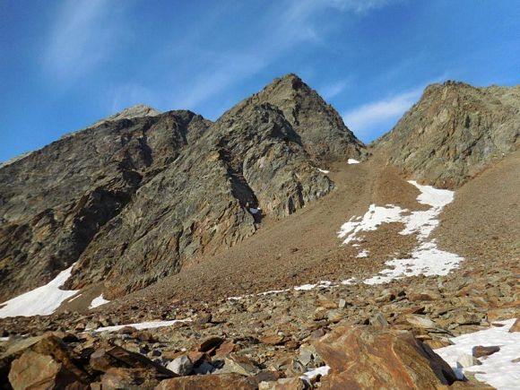 Cima di Pietra Rossa - La Bocchetta 2980 m