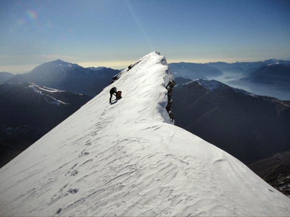 Monte Legnone - Presso la quota 2495 m