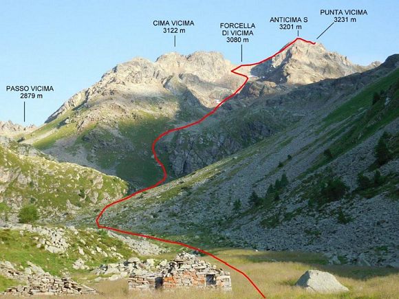 puntavicima - Immagine ripresa all'Alpe Vicima (q. 2128 m)