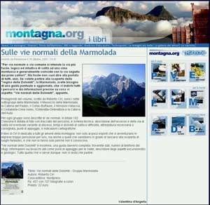 Recensione Vie Normali Marmolada su Montagna.org