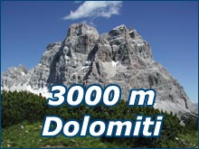 Cime di 3000 m delle Dolomiti