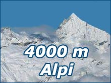 Cime di 4000 m delle Alpi