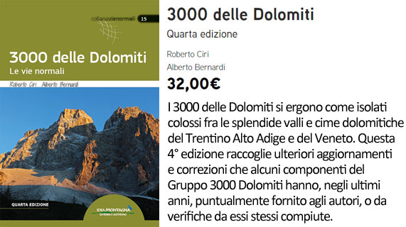 Copertina 3000 Dolomiti