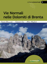 Copertina Vie normali nelle Dolomiti di Brenta