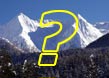 Cime di montagne ignote presso il Passo dell'Aprica