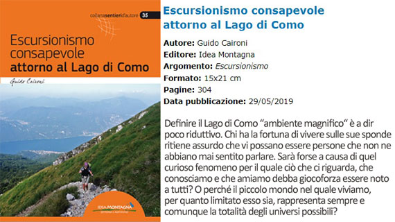 Escursionismo consapevole attorno al Lago di Como