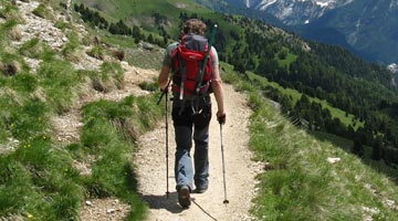 Sondaggio su una sezione dedicata all'escursionismo su VieNormali.it