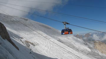 Sondaggio sulla costruzione di nuove funivie in montagna