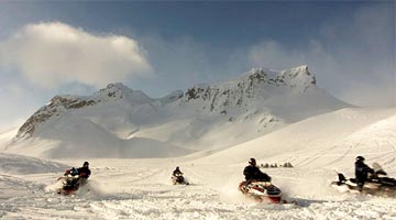 Sondaggio sull'utilizzo di motoslitte in montagna