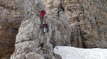 Sondaggio sulla costruzione di nuove vie ferrate in montagna