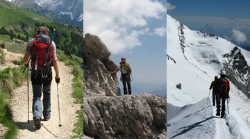 Sondaggio sulla attivit sportiva che preferisci praticare in montagna