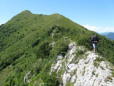 Via Normale Monte Vignole - Lungo la cresta