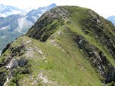 Via Normale Monte Serodine - Verso la cima