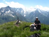 Via Normale Monte Serodine - Sulla cima