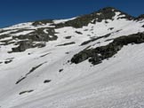 Via Normale Cima Laione - Vista dal Passo di Blumone