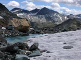 Via Normale Punta Nera - Surettahorn - Fenomeni di discioglimento glaciale