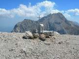 Via Normale Pizzo dIntermesoli - Corno Grande e Piccolo visti dalla vetta