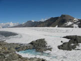 Via Normale Rocciamelone cresta NW - Il lago effimero
