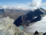 Via Normale Triangolo di Riva (Dreieck) - Panorama sul versante austriaco