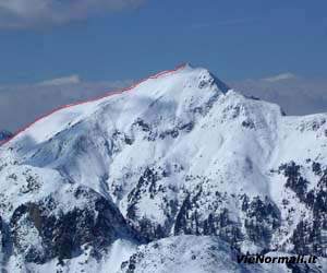 Via Normale Monte Croce