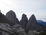 Via Normale Sfornoi Nord - Sasso di Bosconero, Sasso di Toanella e Rocchetta Alta