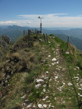 Via Normale Corna di Savallo - Croce di vetta