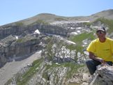 Via Normale Monte Mozzone - Sul Monte Mozzone 2290 m, dietro il Monte Corvo