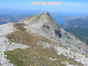 Via Normale Monte Corvo - Vetta Occidentale