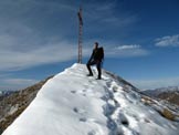 Via Normale Monte Cavallo - Sulla vetta