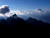 Via Normale Grivola - Cresta NE - Tramonto dal bivacco Balzola