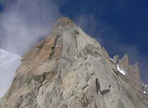 Via Normale Pyramide du Tacul