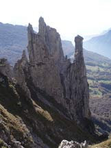 Via Normale Torre (normale) - Il complesso Torre-Fungo-Lancia-Campaniletto da W.