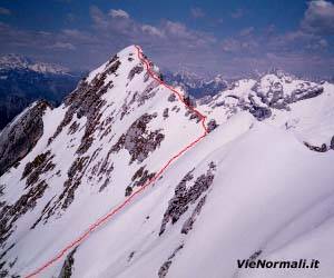 Via Normale Monte Teverone