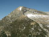 Via Normale Pizzo di Vogorno - Pizzo di Vogorno. A destra la cresta E, al centro la SSE che racchiude i pascoli di Pianca.