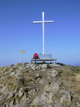 Via Normale Monte Tamaro - La croce di vetta.