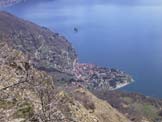 Via Normale Cima di Morissolo - Panoramica sul Lago Maggiore dalla vetta.