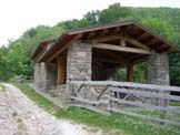 Via Normale Cima Falasca - La Chiesa di San Martino ricostruita nel 2003 dal CFS