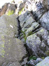 Via Normale Monte Mucrone-Ferrata del Limbo - L attacco della ferrata.