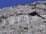 Via Normale Monte Mucrone-Ferrata del Limbo - La placca finale.