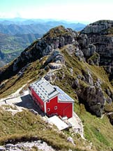 Via Normale Resegone - Il rifugio