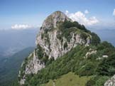 Via Normale Corni di Canzo (Traversata delle Cime) - Il Corno Occidentale dal Centrale