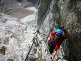 Via Normale Civetta - Ferrata degli Alleghesi - Il Camino impegnativo