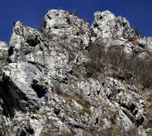 Via Normale Monte Due Mani - Ferrata Simone Contessi