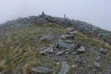 Via Normale Cima Tognazza - Ometti e trincea in cima