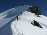 Via Normale Monte Sodadura - Cresta SW - Parte alta della cresta