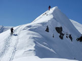 Via Normale Monte Aralalta - Tratto di traversata