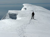 Via Normale Monte Baldo - Coal Santo - Cornici lungo la cresta